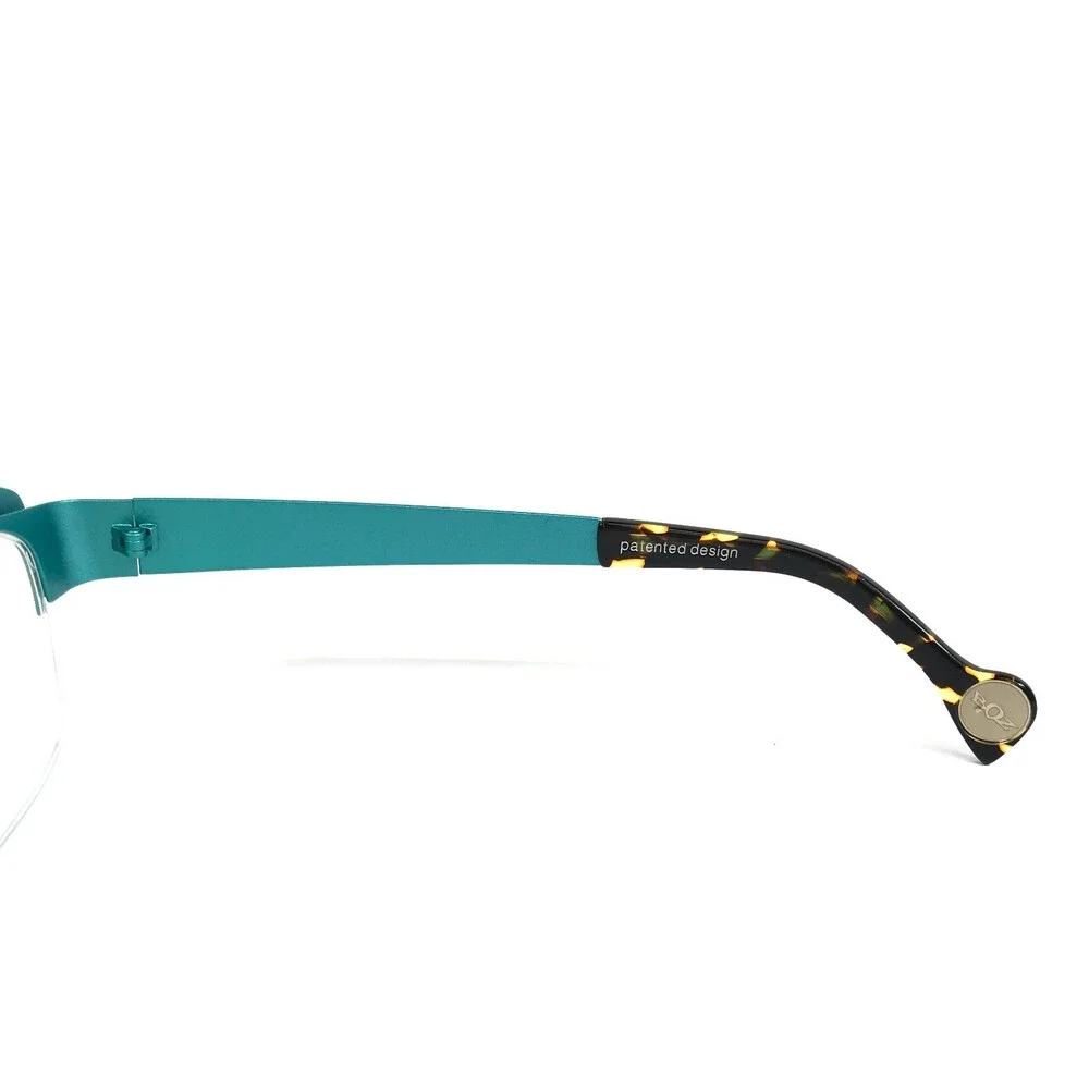 BOZ Eyeglasses Frames VENTURA 3022 Blue Red Cat Eye Half Rim 53-17-135
